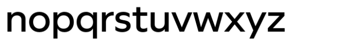 Better Sans Medium Font LOWERCASE