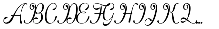 Better Santeria Font UPPERCASE