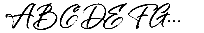 Better Sunday Font UPPERCASE