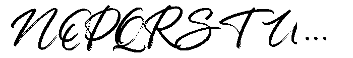 Better Sunday Font UPPERCASE