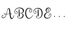 Better berri Font UPPERCASE