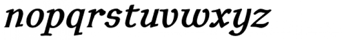BetterEuroika Bold Italic Font LOWERCASE