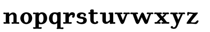 BetterEuroika Extra Bold Font LOWERCASE