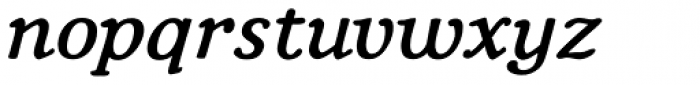 BetterIngriana Bold Italic Font LOWERCASE