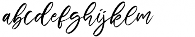 Bettermind Signature Regular Font LOWERCASE