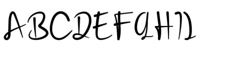 Bettyna Regular Font UPPERCASE