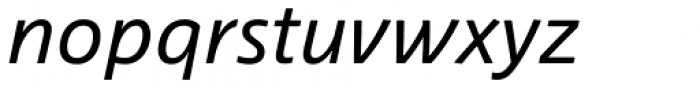 Between 2 Italic Font LOWERCASE