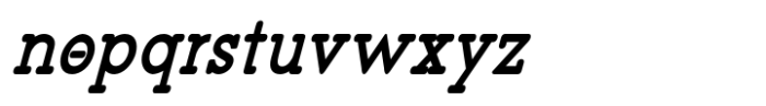 Beuton Bold Italic Font LOWERCASE