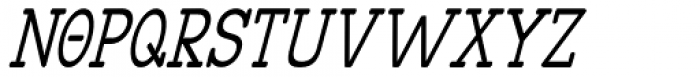 Beuton Italic Font UPPERCASE