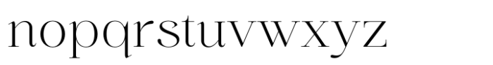 Bevas Font LOWERCASE