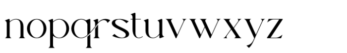 Beverly Regular Font LOWERCASE