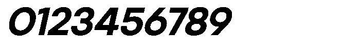 Bework Italic Font OTHER CHARS