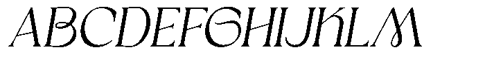 Beyline Italic Font UPPERCASE