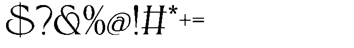 Beyline Regular Font OTHER CHARS