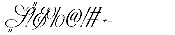 Beyna Elavani Script Font OTHER CHARS
