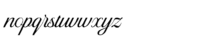 Beyna Elavani Script Font LOWERCASE