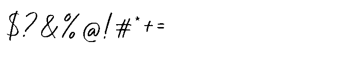Beyond Dreams Font OTHER CHARS
