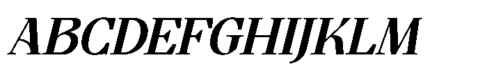 Beyond Musik Italic Font UPPERCASE