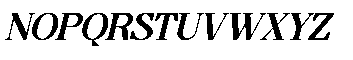 Beyond Musik Italic Font UPPERCASE