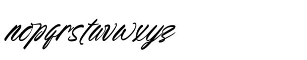 Beyond Southy Italic Font LOWERCASE