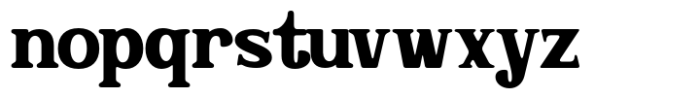 Beyonds Avenue Regular Font LOWERCASE