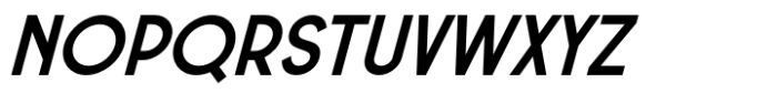 Beyork Semibold Italic Font UPPERCASE