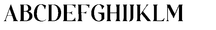 Bezoria Reguler Regular Font UPPERCASE