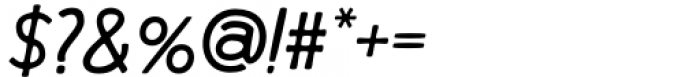 Bezura Italic Font OTHER CHARS