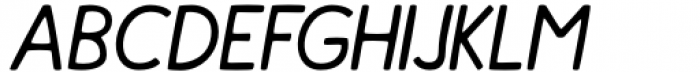 Bezura Italic Font UPPERCASE