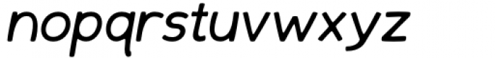 Bezura Italic Font LOWERCASE