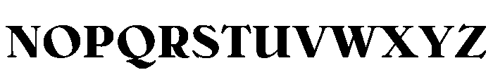 Bellini OriginalBold Font UPPERCASE