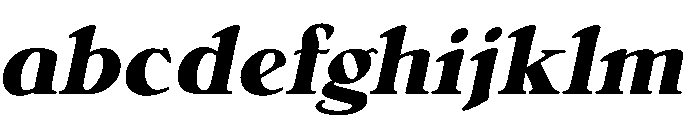 Bellini OriginalBoldItalic FONT
