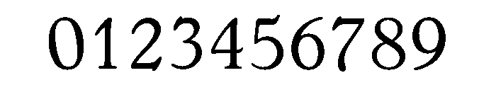 Bellini OriginalRegular Font OTHER CHARS