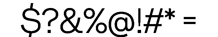 Beltram Light Font OTHER CHARS