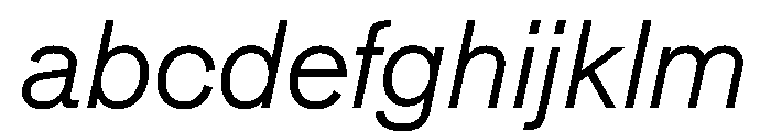 Beltram LightItalic FONT