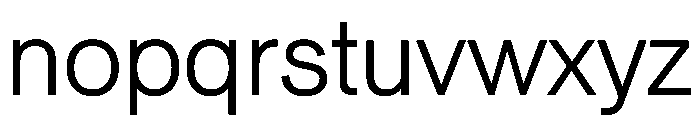 Beltram Light Font LOWERCASE
