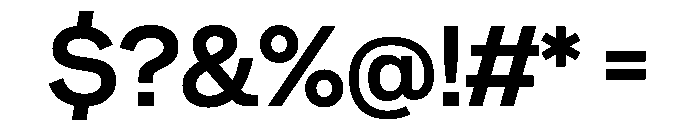 Beltram Medium Font OTHER CHARS