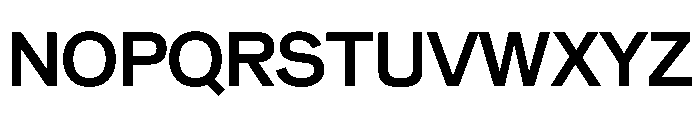 Beltram Medium Font UPPERCASE