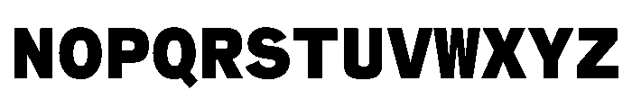 BeltramMono Black Font UPPERCASE