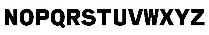 BeltramMono Bold Font UPPERCASE