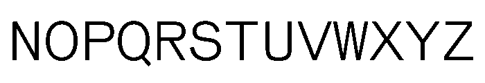 BeltramMono Light Font UPPERCASE
