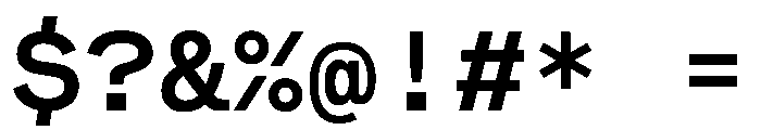 BeltramMono Medium Font OTHER CHARS