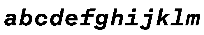 BeltramMono SemiboldItalic FONT