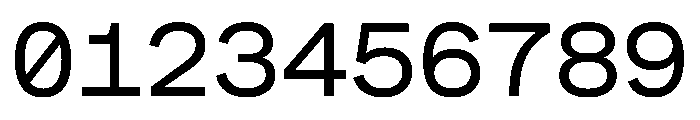 BeltramMonoTest Regular Font OTHER CHARS