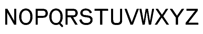 BeltramMonoTest Regular Font UPPERCASE