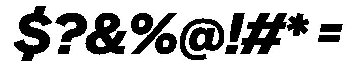 BeltramTest BoldItalic Font OTHER CHARS