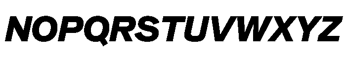 BeltramTest BoldItalic Font UPPERCASE