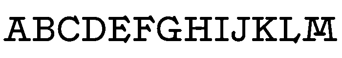 BernieST Regular Font UPPERCASE
