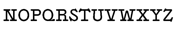 BernieST Regular Font UPPERCASE