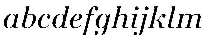 Berthe Italic FONT
